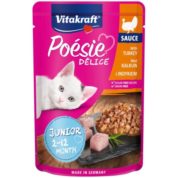 VITAKRAFT POESIE DELICE JUNIOR turkey - ...