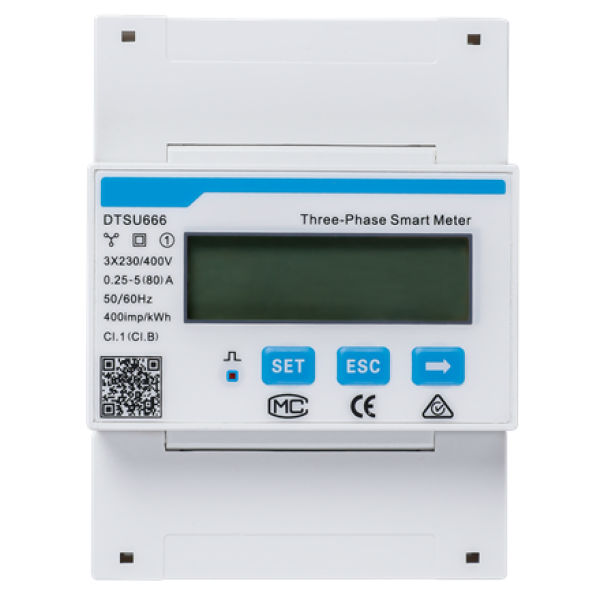 SUNGROW SEM DTSU666 for EV chargers