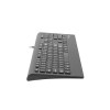 Natec Keyboard, Barracuda, US Layout, Slim | Natec | Keyboard | Barracuda | Standard | Wired | US | Black | 529 g