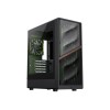 Gamemax Case | AERIS 330 MB | Black | Mini Tower | Power supply included No