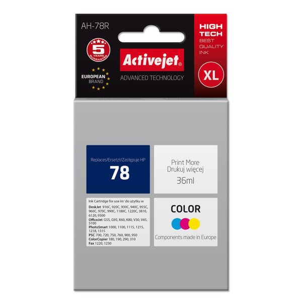 Activejet AH-78R Ink Cartridge (replacement for ...