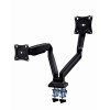 Gembird MA-DA2-03 monitor mount / stand 88.9 cm (35") Black Desk