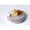 GO GIFT Shaggy grey XL - pet bed - 80 x 83 x 10 cm