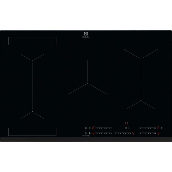 Electrolux EIV835 Black Built-in 80 cm ...