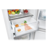 Candy Refrigerator | CNCQ2T518EW | Energy efficiency class E | Free standing | Combi | Height 182.5 cm | No Frost system | Fridge net capacity 197 L | Freezer net capacity 82 L | Display | 38 dB | White