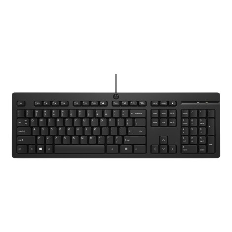 HP 125 G2 USB Wired Keyboard RUS