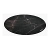 Arozzi ZONA Round Floor Pad - Black Marble