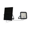 V-TAC 10W LED Solar Floodlight LiFePo Battery 3.7V Black CCT 4000K+6000K