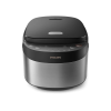 Philips Mini rice cooker | HD3093/80 3000 series | 600 W | 0.85 L | Number of programs 8 | Black/Stainless Steel