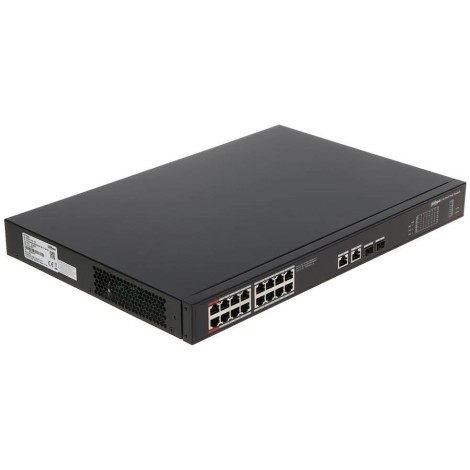 Switch|DAHUA|DH-PFS3220-16GT-240-V2|Type L2|Desktop/pedestal|2xSFP|PoE ports 16|240 Watts|DH-PFS3220-16GT-240-V2