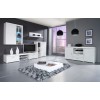 Cama bookcase SAMBA white/white gloss