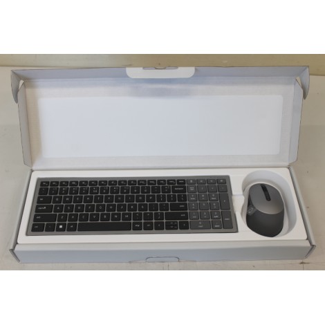 SALE OUT.  | Dell | Keyboard and Mouse | KM7120W | Keyboard and Mouse Set | Wireless | Batteries included | EN/LT | REFURBISHED | Bluetooth | Titan Gray | Wireless connection