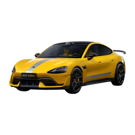 Xiaomi SU7 Ultra 1/18 Die-cast Model Car Lightning Yellow