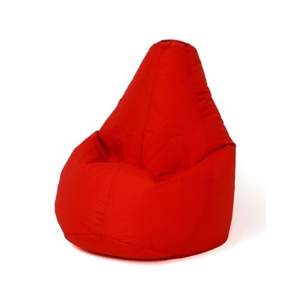 Sako bag pouffe Pear red XL ...