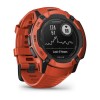 Garmin Instinct 2X Solar 2.79 cm (1.1") MIP 50 mm Digital 176 x 176 pixels Touchscreen Red GPS (satellite)