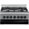 INDESIT Cooker | IS5G5PHX/E/1 | Hob type Gas | Oven type Electric | Stainless steel | Width 50 cm | Grilling | Depth 60 cm | 60 L