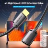 CABLE HDMI MALE/FEMALE 4K/0.5M BLACK AHCBD VENTION
