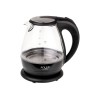 Kettle | Adler | Kettle | AD 1224 | Standard | 2000 W | 1.5 L | Glass | 360° rotational base | Black