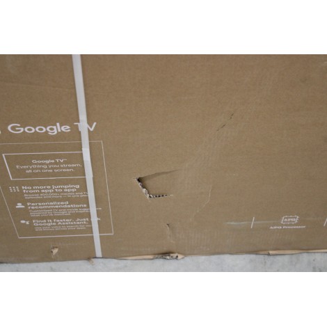 SALE OUT. TCL LED 4K TV | 65V6C | 65 | Smart TV | Google TV | Black | DAMAGED PACKAGING