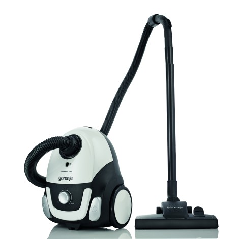 Gorenje | Vacuum cleaner | VCEA11CXWII | Bagged | Power 750 W | Dust capacity 2 L | White