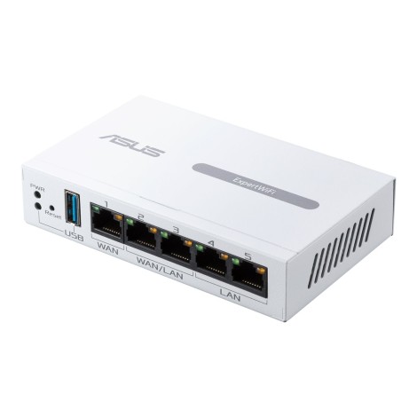 Gigabit VPN wired router | ExpertWiFi EBG15 | 10/100/1000 Mbit/s | Ethernet LAN (RJ-45) ports 3 | Mesh Support Yes | MU-MiMO Yes | Antenna type Internal | 1