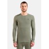 Bielizna termoaktywna z długim rękawem Odlo BL TOP crew neck l/s ACTIVE WARM roz. M Szara
