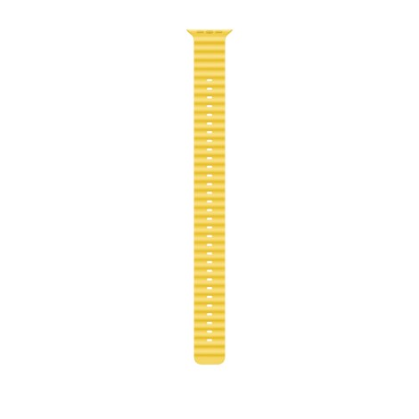 Apple | Ocean Band Extension | 49 | Yellow | Fluoroelastomer | Strap fits 130–200mm wrists