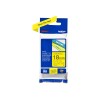 Brother | TZe-641 Laminated Tape | Black On Yellow | TZe | 8 m | 1.8 cm