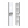 Bathroom cabinet NEL I 31x30x174 cm, white, glossy