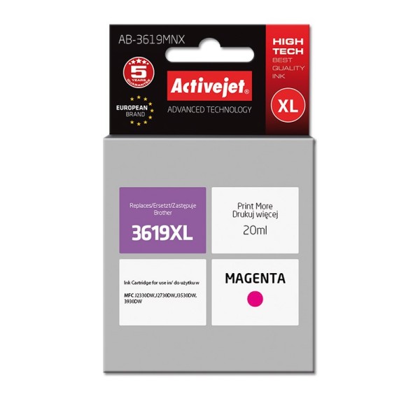 Activejet AB-3619MNX ink (replacement for Brother ...