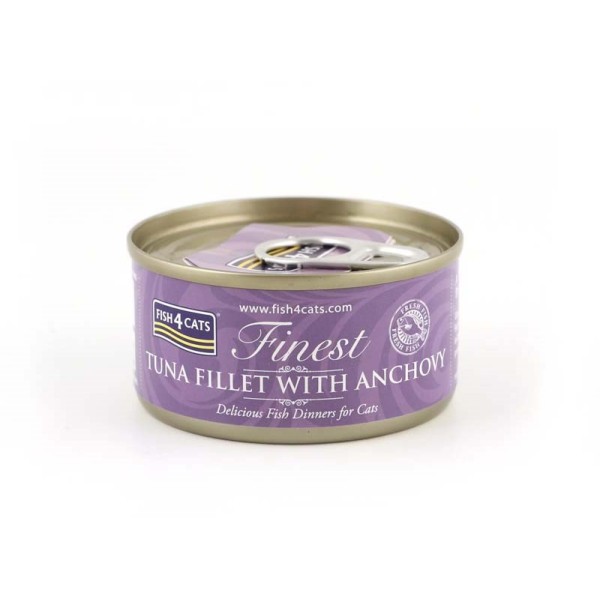 FISH4CATS Tuna fillet with anchovy - ...