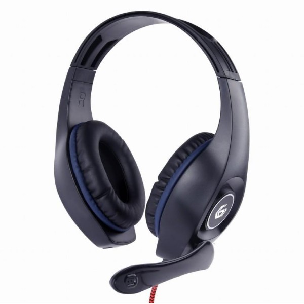 HEADSET GAMING/BLUE/BLACK GHS-05-B GEMBIRD