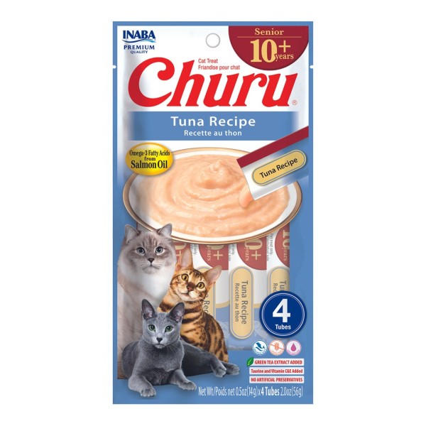 INABA CAT CHURU SENIOR TUNA przysmak ...