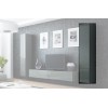 Cama Full cabinet VIGO '180' 180/40/30 grey/grey gloss