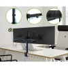 Techly 13-27" Desk Stand for 2 Monitor with Clamp" ICA-LCD 482-D