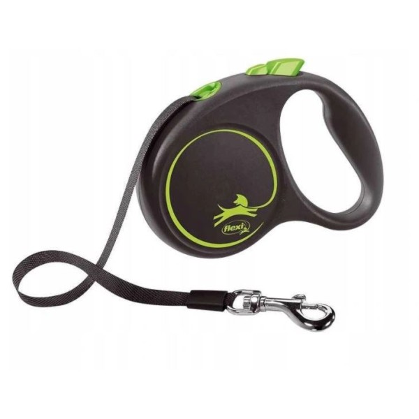 Flexi Automatic leash Black Design S ...