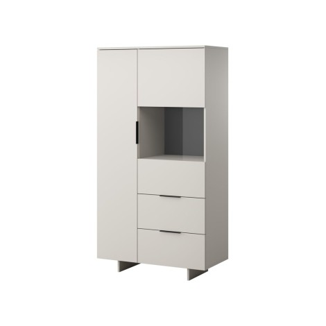 Cama Cabinet ALMA 90x41.5xH170 cashmere