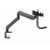 Gembird MA-DA3-03 monitor mount / stand 68.6 cm (27") Black Desk