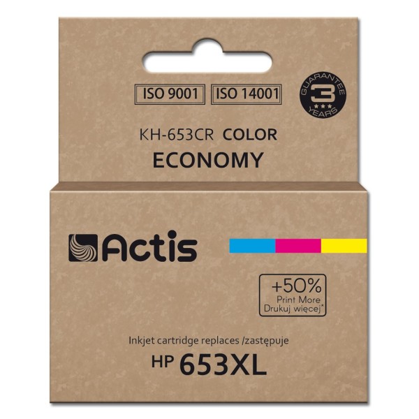 Actis KH-653CR printer ink, replacement HP ...