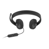 Lenovo Wired VoIP Headset 5000 (Teams) | Built-in microphone | USB Type-A, USB Type-C | Black