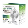 Desktop fan 9" Esperanza EHF004WE ZEPHYR White-Gray
