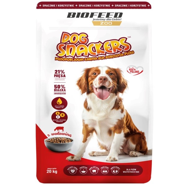 BIOFEED Dog Snackers Adult medium & ...