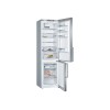 Bosch | Refrigerator | KGE398IBP Series 6 | Energy efficiency class B | Free standing | Combi | Height 201 cm | Fridge net capacity 249 L | Freezer net capacity 94 L | 38 dB | Inox