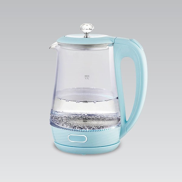 Maestro MR-052-BLUE Electric glass kettle, blue ...