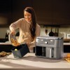 Ninja DZ400EU fryer Double 9.5 L Stand-alone 2470 W Hot air fryer Grey
