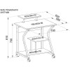 Techly Compact Computer Desk ICA-TB 218