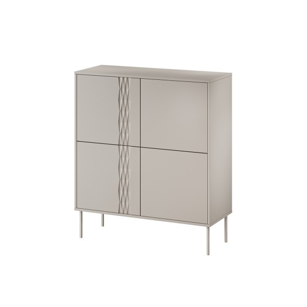 4D chest of drawers TRESSE 100x40x110 ...