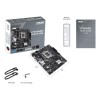 ASUS PRIME H610M-K ARGB | Asus | Processor family Intel H610 | Processor socket LGA1700 Socket | 2 DIMM slots - DDR5, non-ECC, unbuffered | Supported hard disk drive interfaces SATA-600, 1 x M.2 | Number of SATA connectors 4