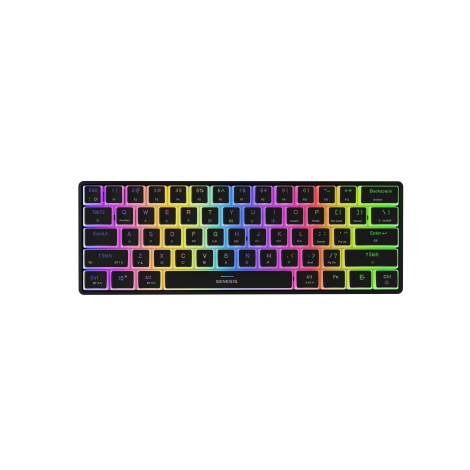 Genesis THOR 660 G2 | Gaming keyboard | Wireless/Wired | US | Black | 2.4 GHz, Bluetooth, USB | Linear