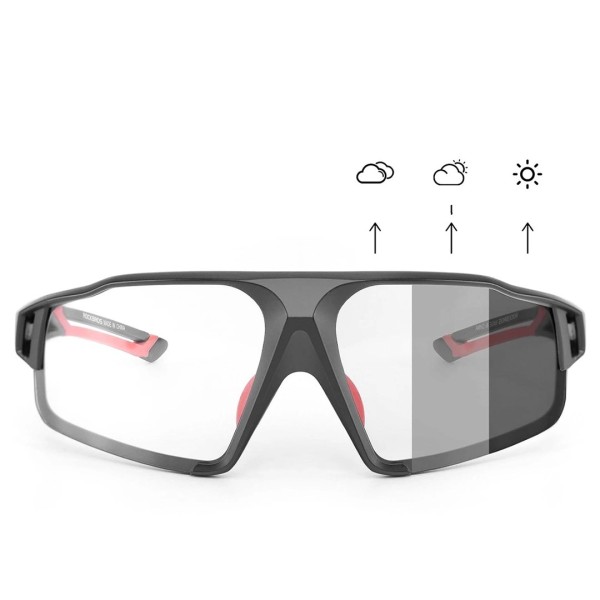 Rockbros SP216BK UV400 photochromic cycling glasses, ...